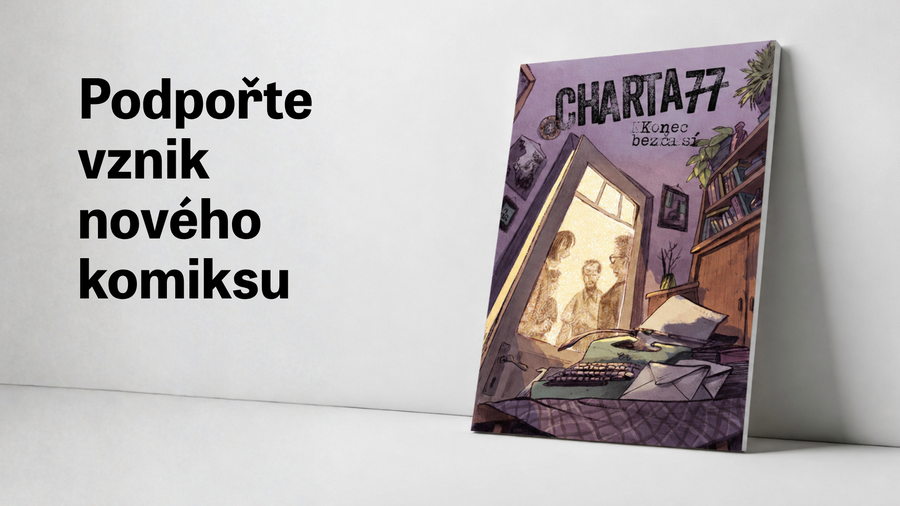 Pomozte nám oživit příběhy Charty 77 v novém unikátním komiksu