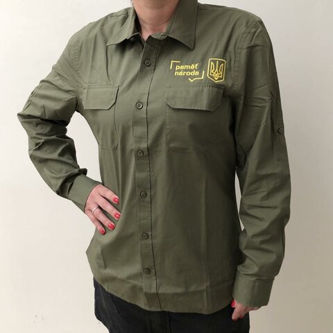 Košile Ukrajina khaki 