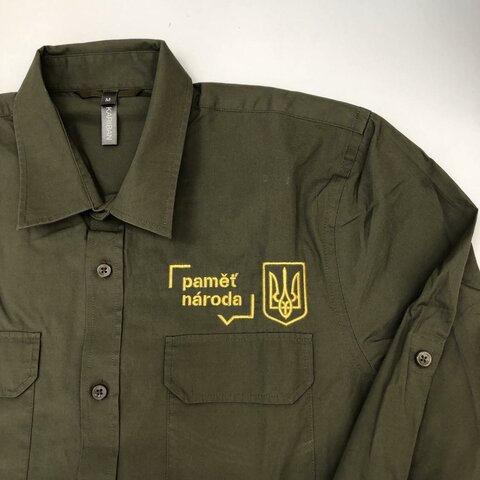 Košile Ukrajina khaki 