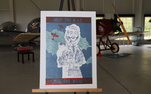 Linoryt portrétu Margity Rytířové