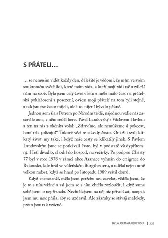 Padesát let manekýnou