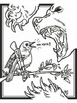 Triko Medvěd a slavík