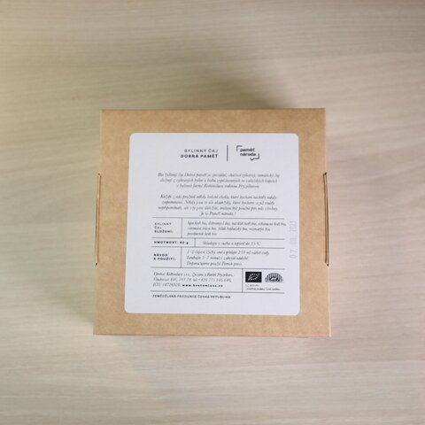 Balíček Čaj Dobrá paměť a Káva pro hrdiny