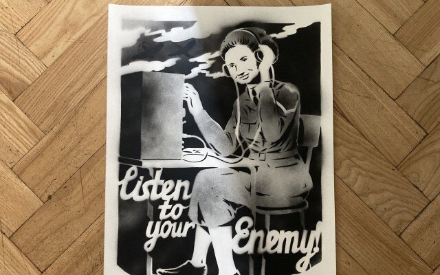 Originály tisků portrétu Edith Weitzenové