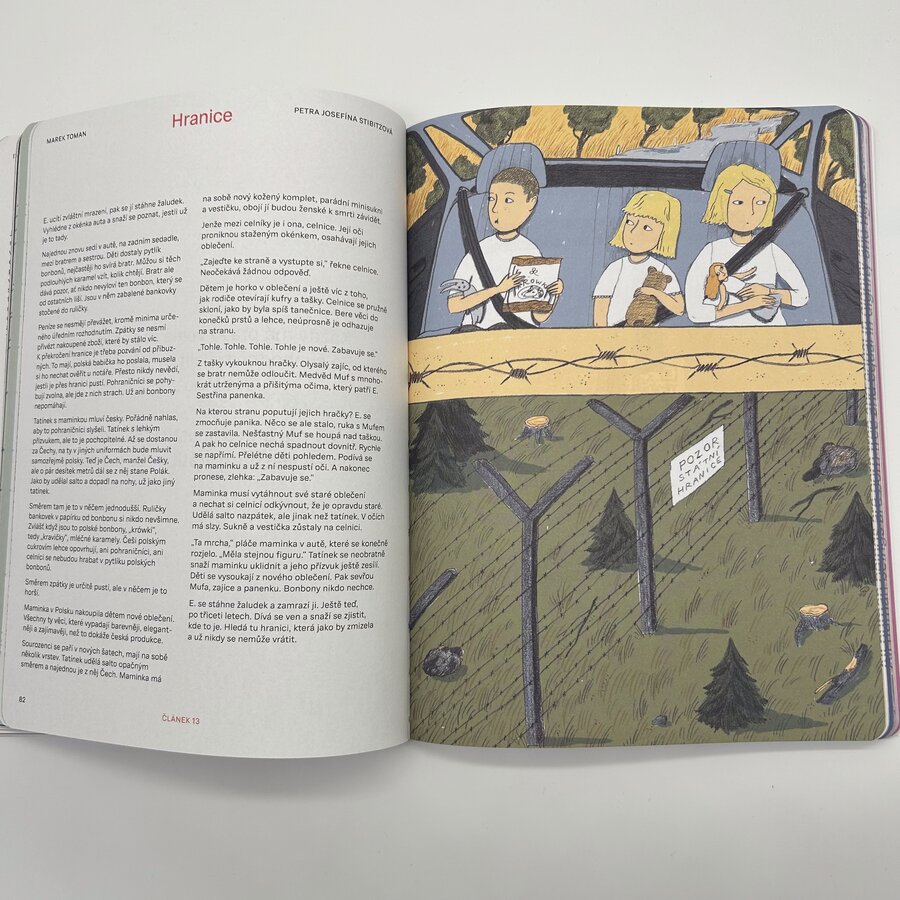 Všeobecná deklarace lidských práv v povídkách, ilustracích a rozhovorech