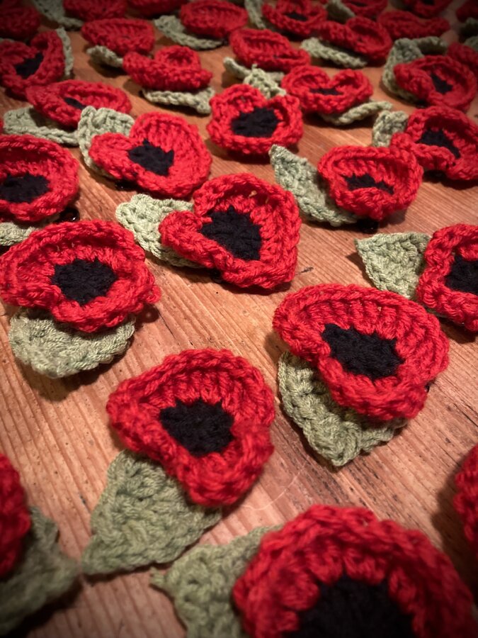 Vlčí mák háčkovaný