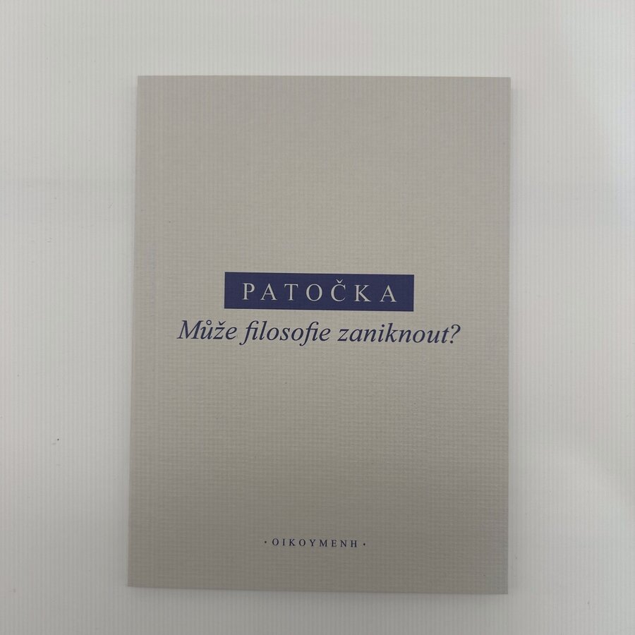 Může filosofie zaniknout?