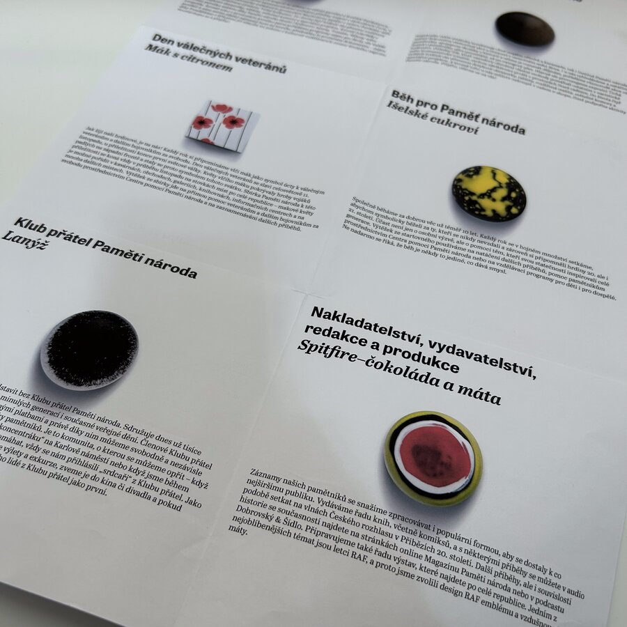 Pralinky Paměti národa – limitovaná edice 