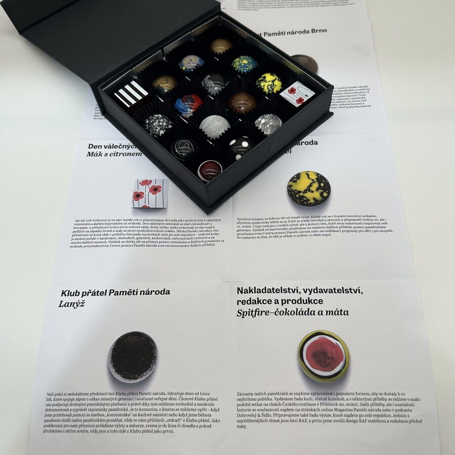 Pralinky Paměti národa – limitovaná edice 