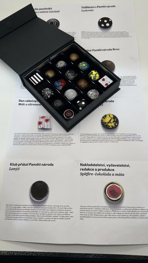 Pralinky Paměti národa – limitovaná edice 