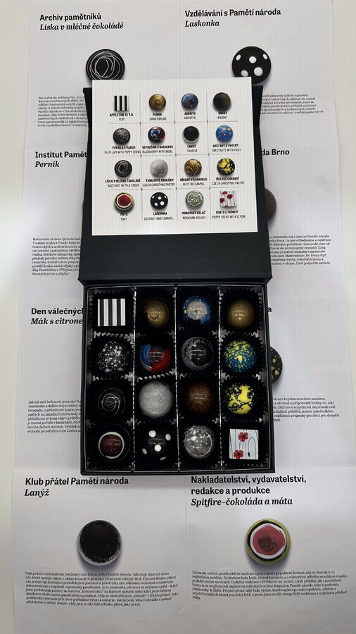 Pralinky Paměti národa – limitovaná edice 