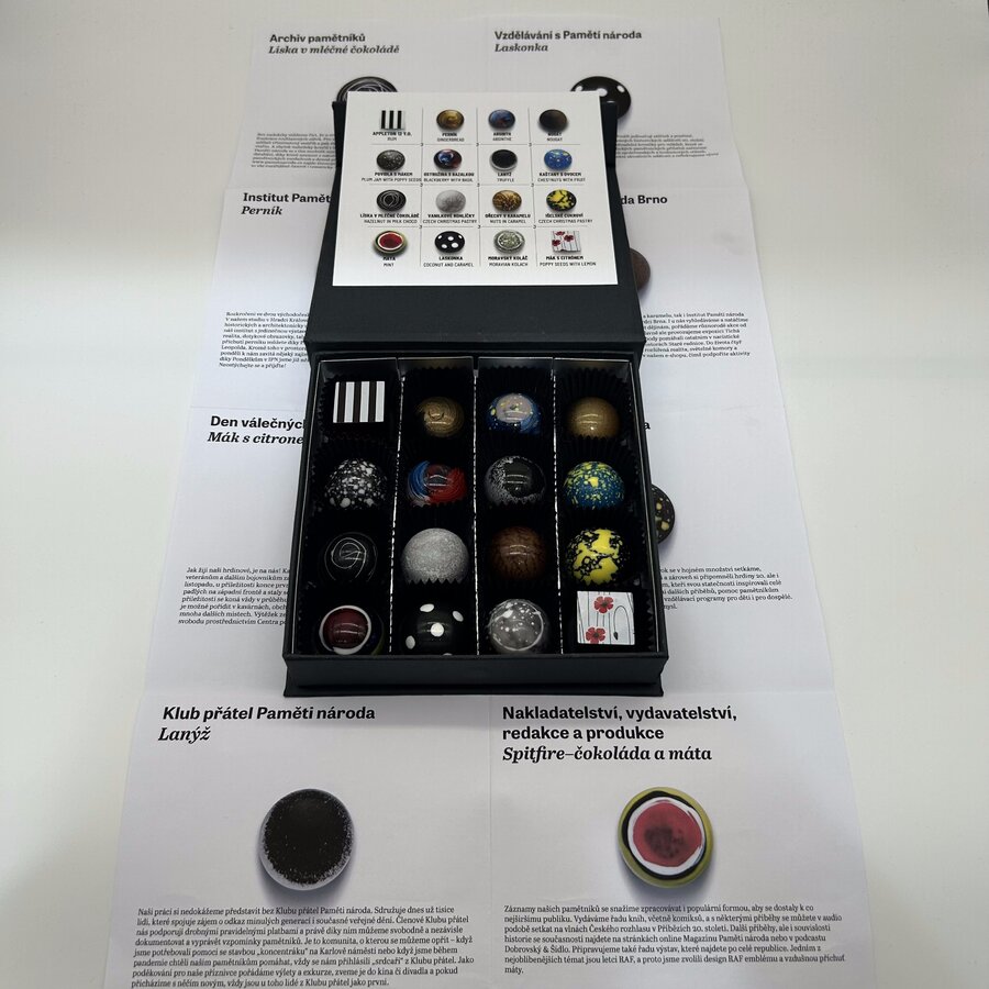 Pralinky Paměti národa – limitovaná edice 