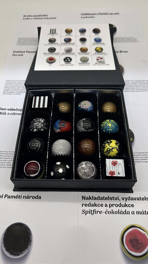 Pralinky Paměti národa – limitovaná edice 