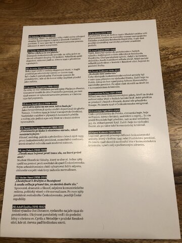 Pexeso Hrdinové Paměti národa