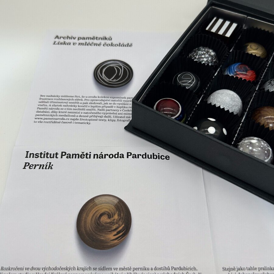 Pralinky Paměti národa – limitovaná edice 
