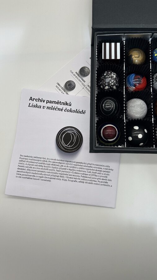 Pralinky Paměti národa – limitovaná edice 