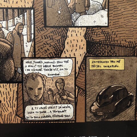 Plakát  Ještě jsme ve válce: Tomáš Sedláček