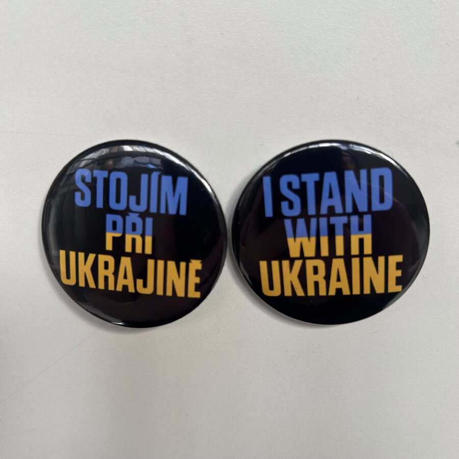 Placka Stojím při Ukrajině