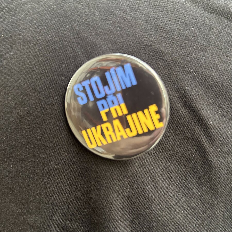 Placka Stojím při Ukrajině