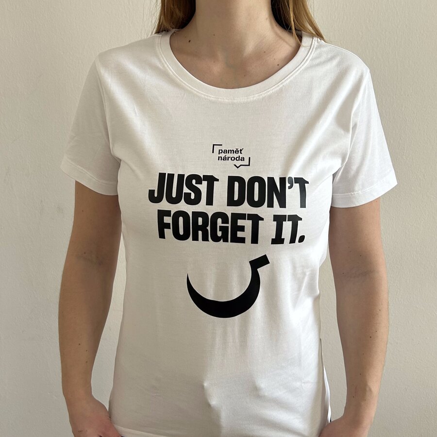 Triko Just don't forget it - Srp a kladiva