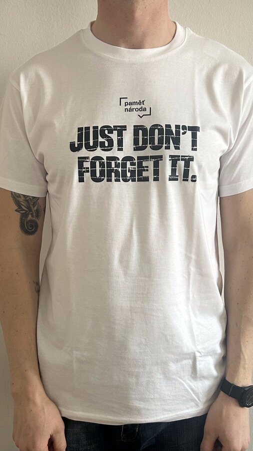 Triko Just don't forget it - Ostnatý drát 