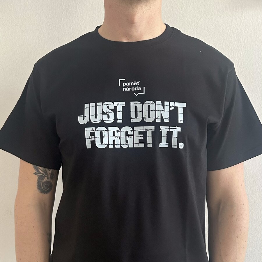 Triko Just don't forget it - Ostnatý drát 