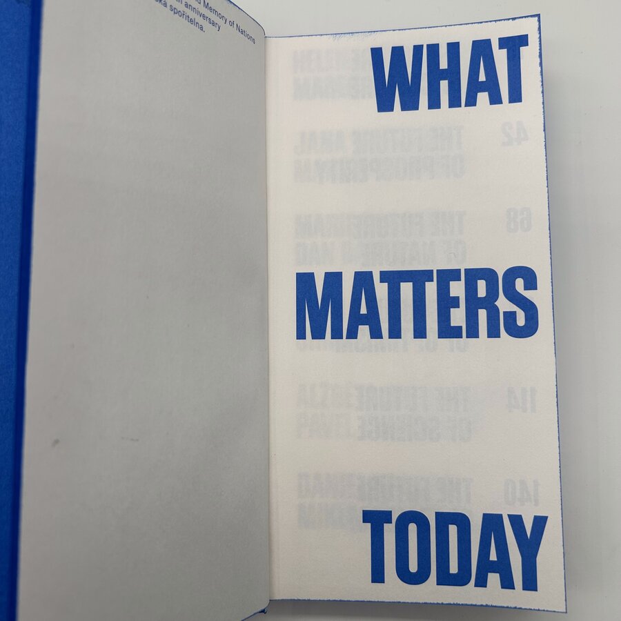 What matters today