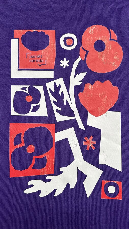 Mikina Den válečných veteránů - máky 