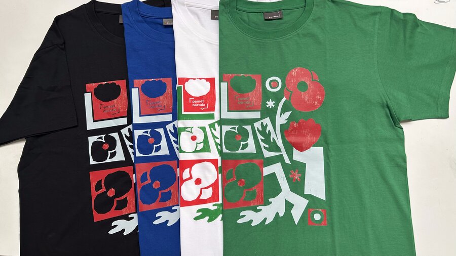 Triko Den válečných veteránů - máky 