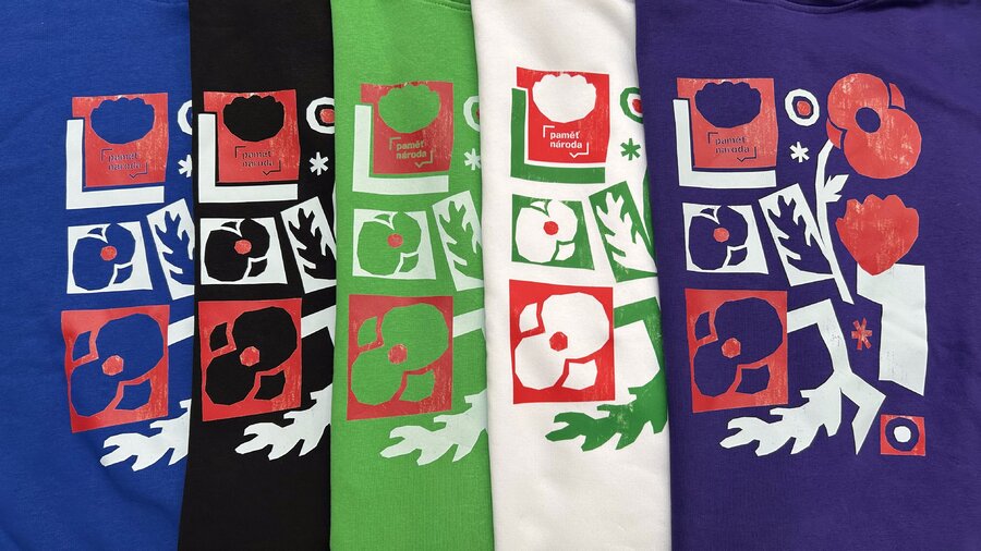 Mikina Den válečných veteránů - máky 