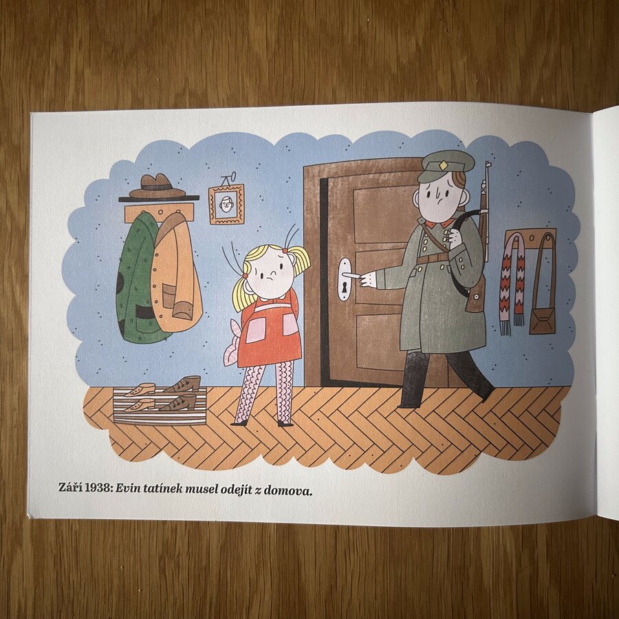 Když jsme byli malí - omalovánka Paměti národa