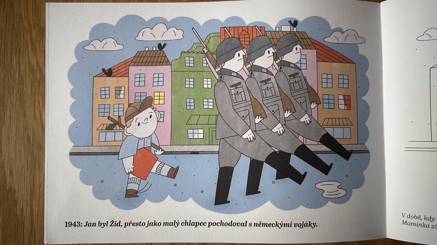 Když jsme byli malí - omalovánka Paměti národa