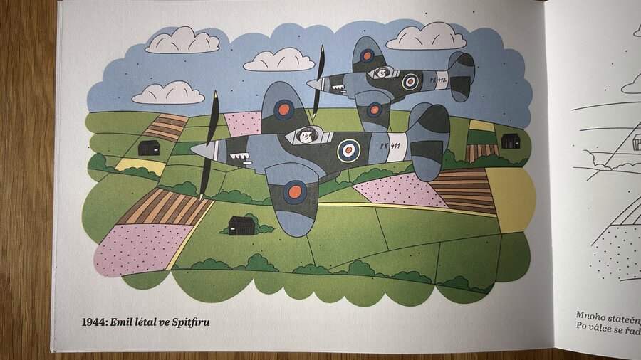 Když jsme byli malí - omalovánka Paměti národa