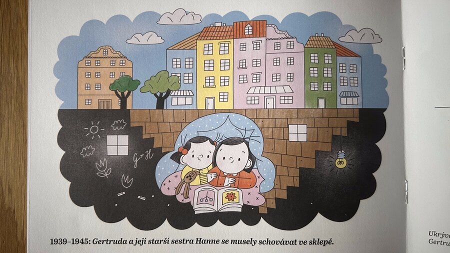 Když jsme byli malí - omalovánka Paměti národa