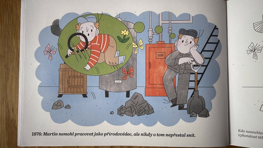 Když jsme byli malí - omalovánka Paměti národa