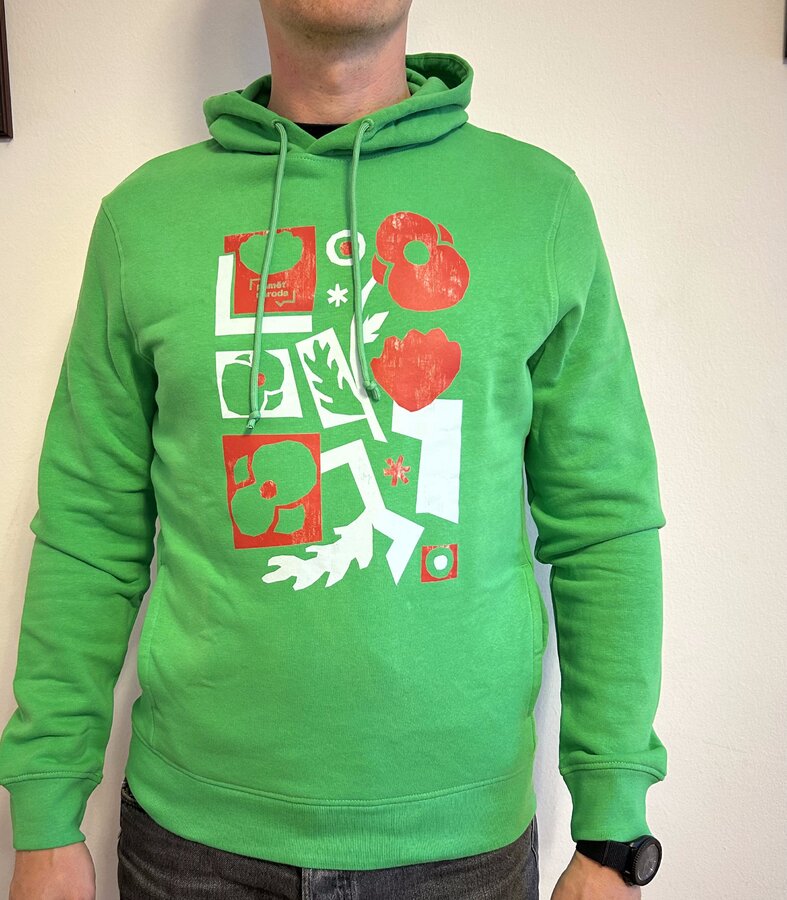 Mikina Den válečných veteránů - máky 