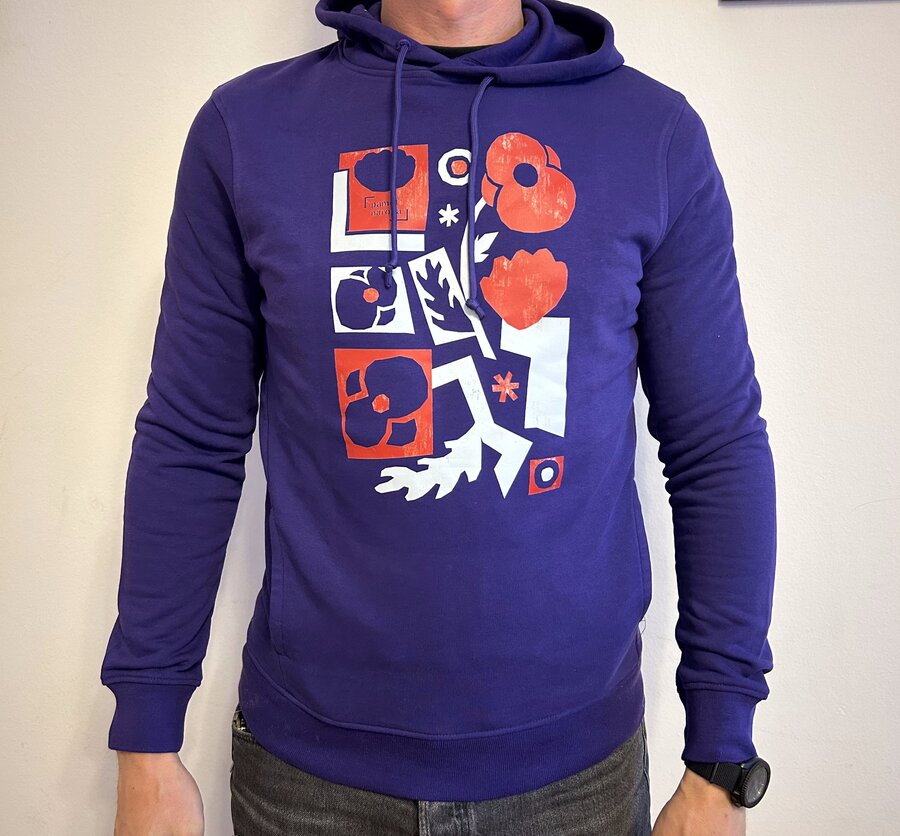 Mikina Den válečných veteránů - máky 