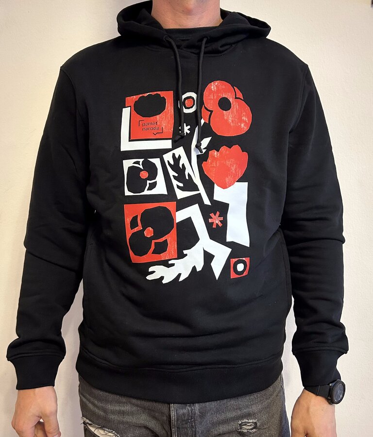 Mikina Den válečných veteránů - máky 