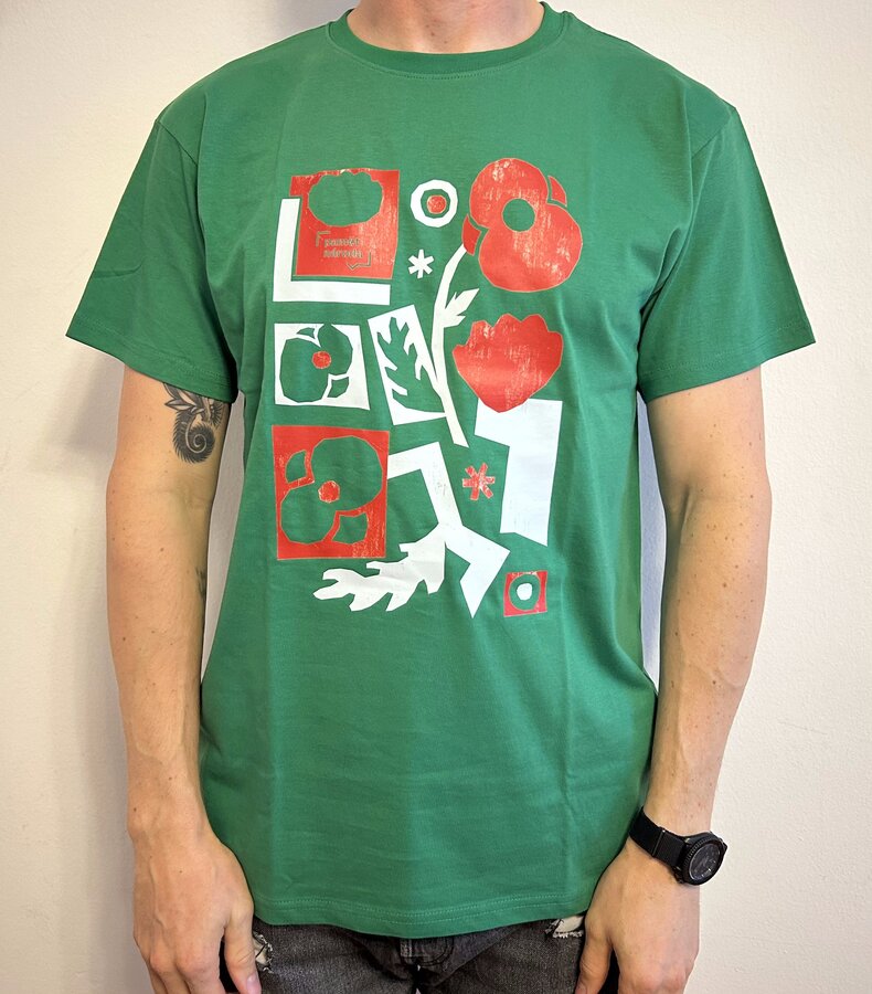 Triko Den válečných veteránů - máky 