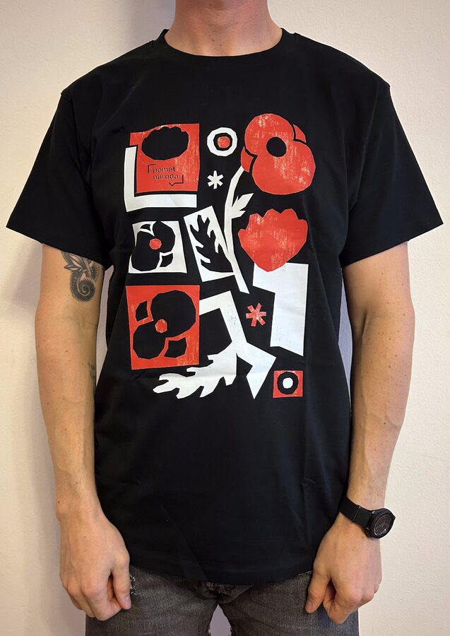 Triko Den válečných veteránů - máky 