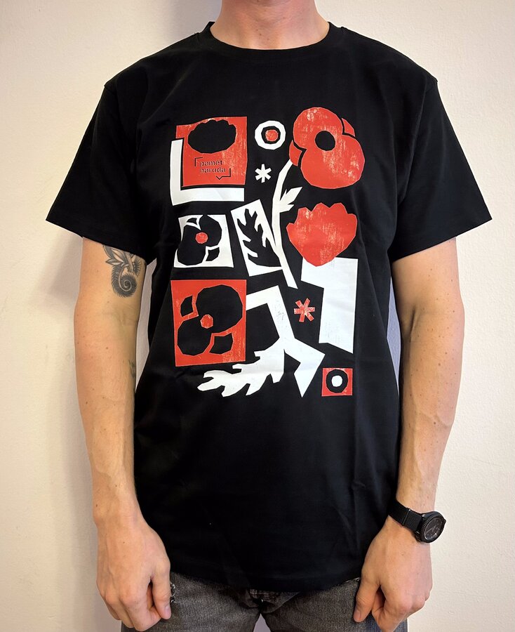 Triko Den válečných veteránů - máky 