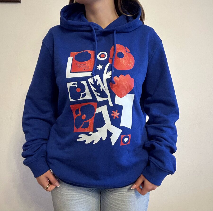 Mikina Den válečných veteránů - máky 