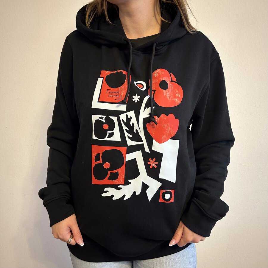 Mikina Den válečných veteránů - máky 