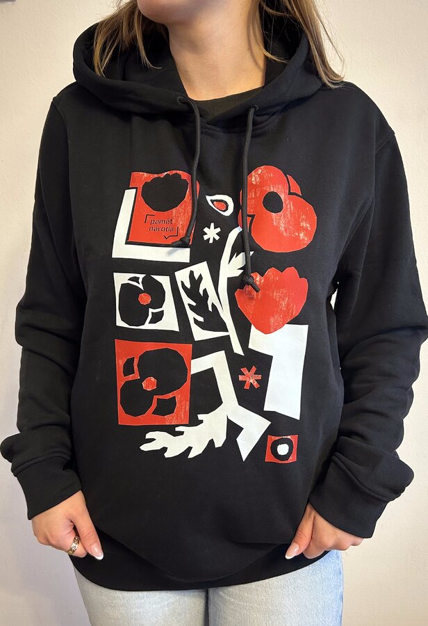 Mikina Den válečných veteránů - máky 