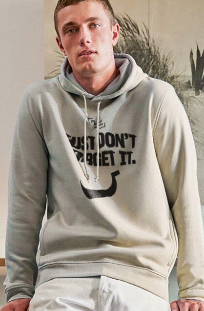 Mikina Just don't forget it - Srp a kladiva