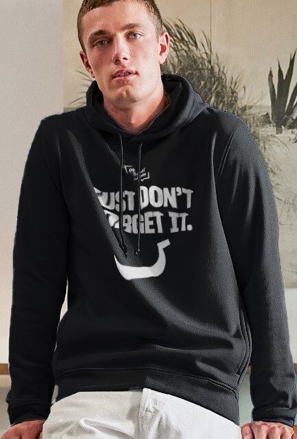 Mikina Just don't forget it - Srp a kladiva